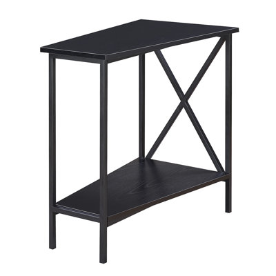 Adreauna 23.75'' Wedge End Table with Storage
