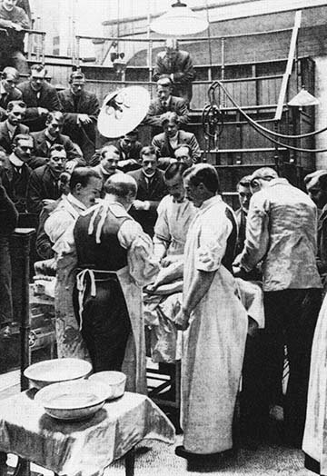 Chirurgie, « london », reproduction de photo, H 66 po x l 44 po x P 1,5 po