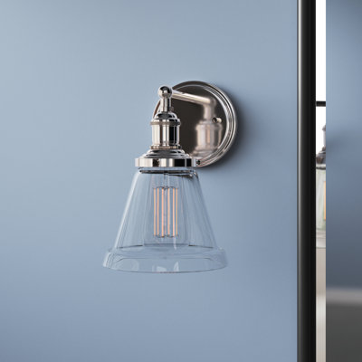 Applique murale de salle de bain 1 lumière à intensité variable Lewandowski