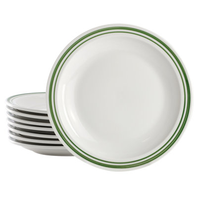 Assiette à dessert 8 pièces 8,5 po Gibson Home