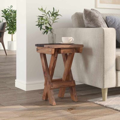 Solid Wood Accent Stool