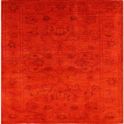 Tapis de style oriental rouge