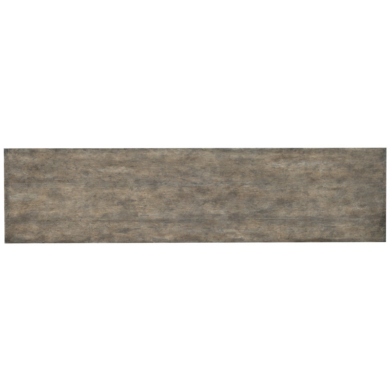 Gray Oak Veneer Traditional 72'' Sideboard