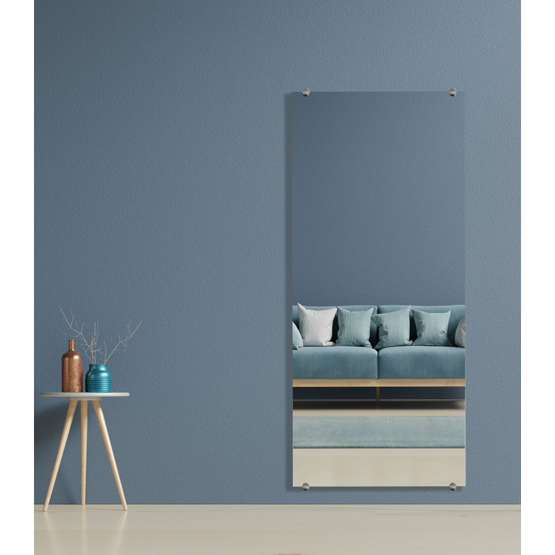 Miroir d'appoint mural Cheston, 54 po x 15 po