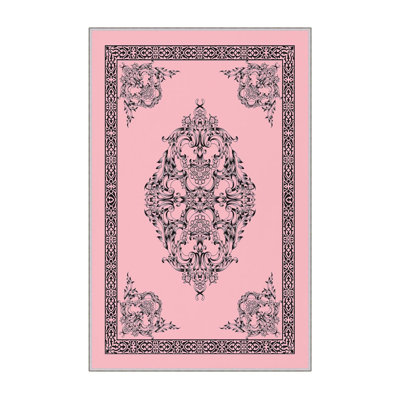 Premium Hall Carpet (3.3 x 9.8 ft), 100% Polyester, 8 mm Pile Height | Antibacterial, Non-Slip PVC Dot Underside, 650 gr/m² | Machine Washable, 3D Digital Printing | Ideal for Living Room & Entryways, Durable & Stylish Design