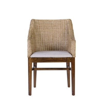 Polyester Armchair in Brown