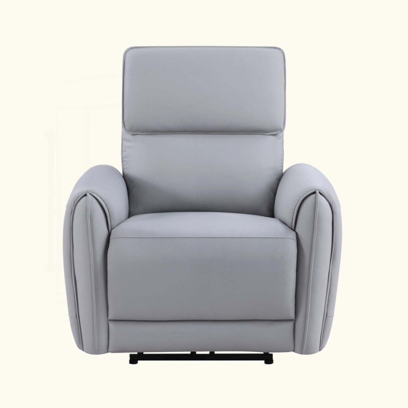 Synthetic Leather Power Motion Recliner W/USB Port