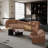 66.93"Modern visual brown leather sofa-636684400-636684407