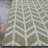 Matthes Chevron Sage Green Champagne Indoor Outdoor Area Rug-2110813587
