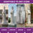 42"H Oversized MGO Standing Buddha Outdoor Garden Statue