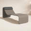 Chaise longue simple avec coussins 80 "Kuno-325933635