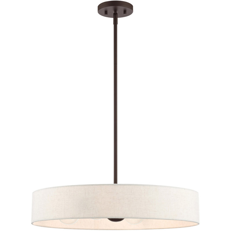 4 - Light Drum Chandelier
