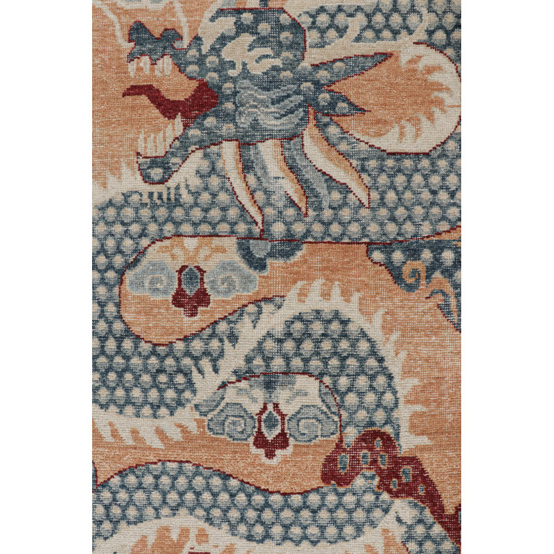 Distressed Homage Animal Print Area Rug, Runner 3' x 10'
