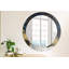 Huldar Glass Flat Wall Mirror