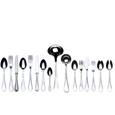 Boheme Flatware Set - 126 Pieces - Stainless Steel