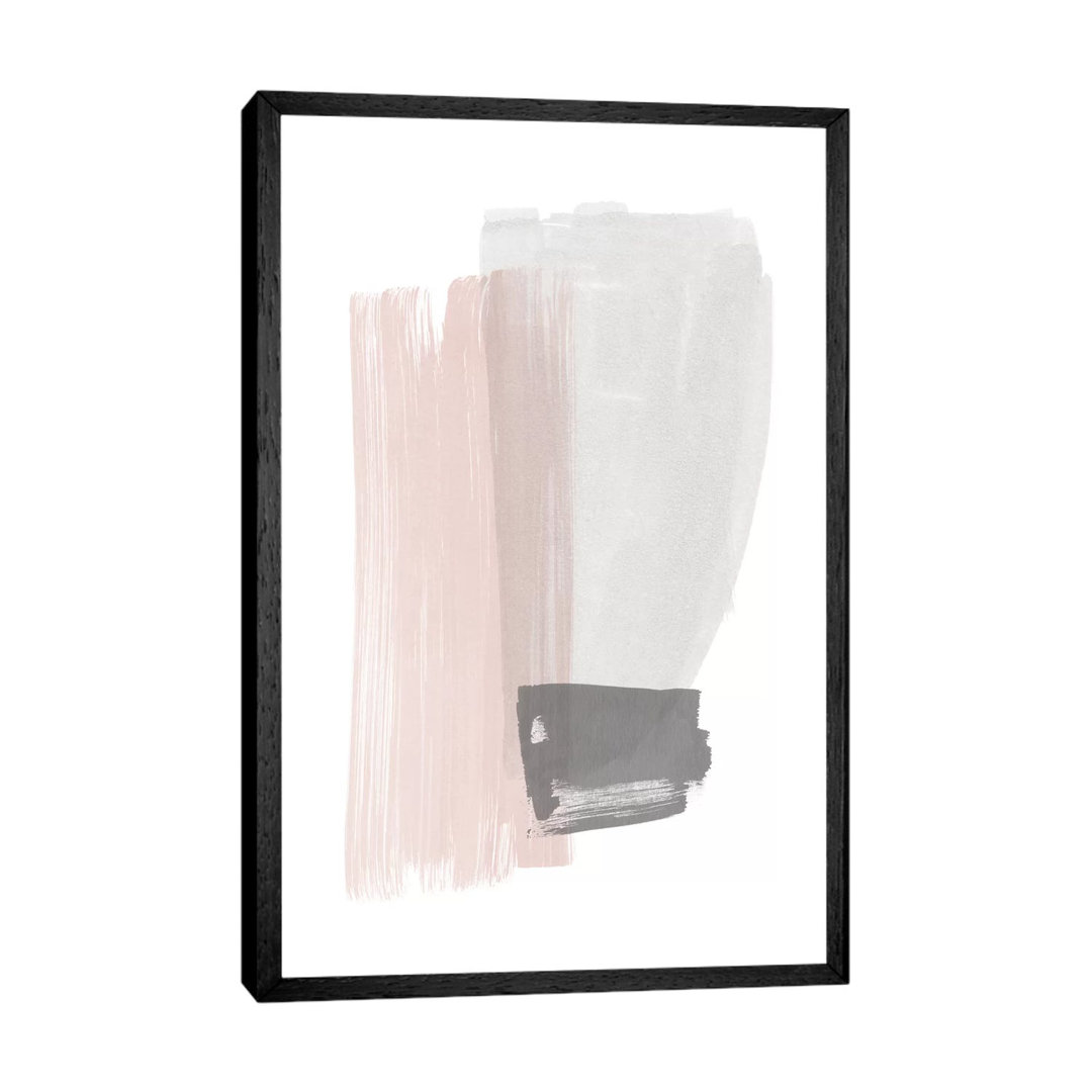 Brush Strokes I - Memorabilia on Canvas