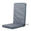 Geometric Print Outdoor High Back Seat Pad-1409882518