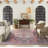 Machine Washable Southwestern Navy/Muted Red/Beige Area Rug-704982290