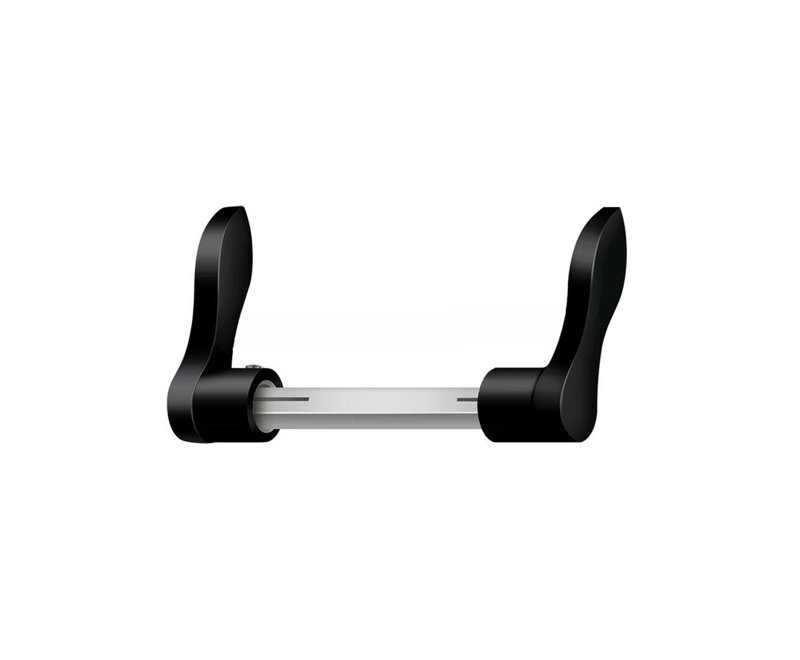 Deltana SDML334 / LLU19, ensemble d'accessoires à levier pour SDML334, laiton massif peint en noir, Peinture noire