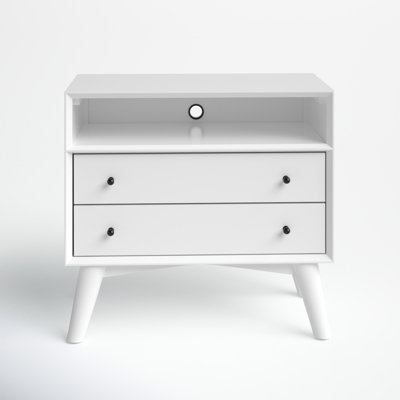 Williams Mahogany Nightstand with Shelf