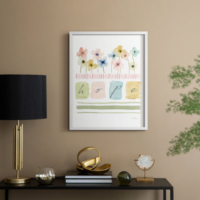 Hope Framed Print - Solid Wood