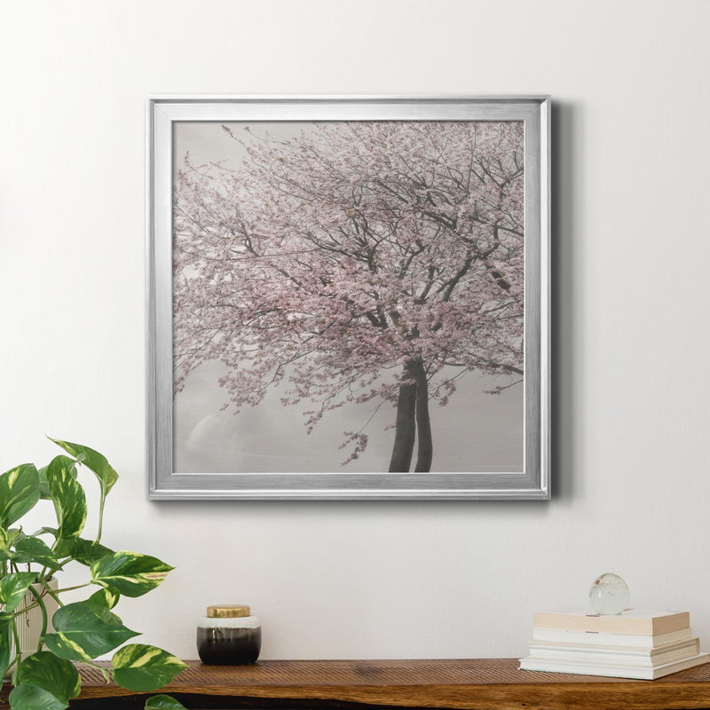 «Blush in the Wind II», reproduction de photo sur toile encadrée, H 22,5 po x l 22,5 po x P 1,5 po, Argent