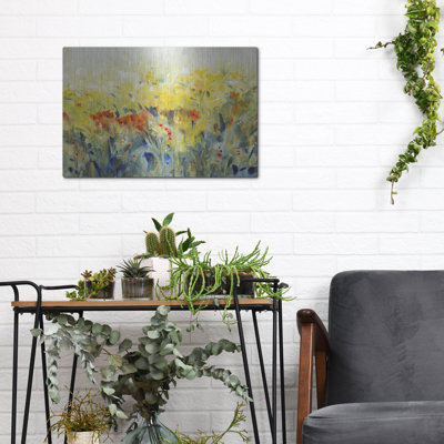 «Flowers Sway II» par Tim O'Toole, art mural en métal