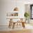 Colburn Acacia Solid Wood Dining Table