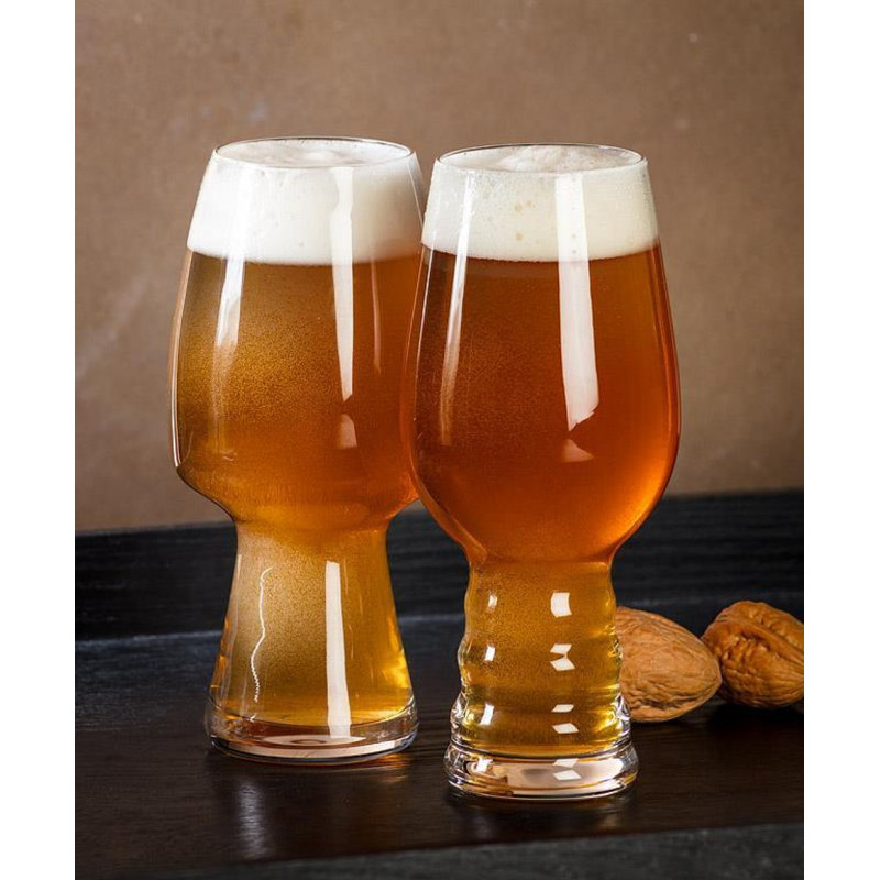 Plain Base Pedestal Beer Glass