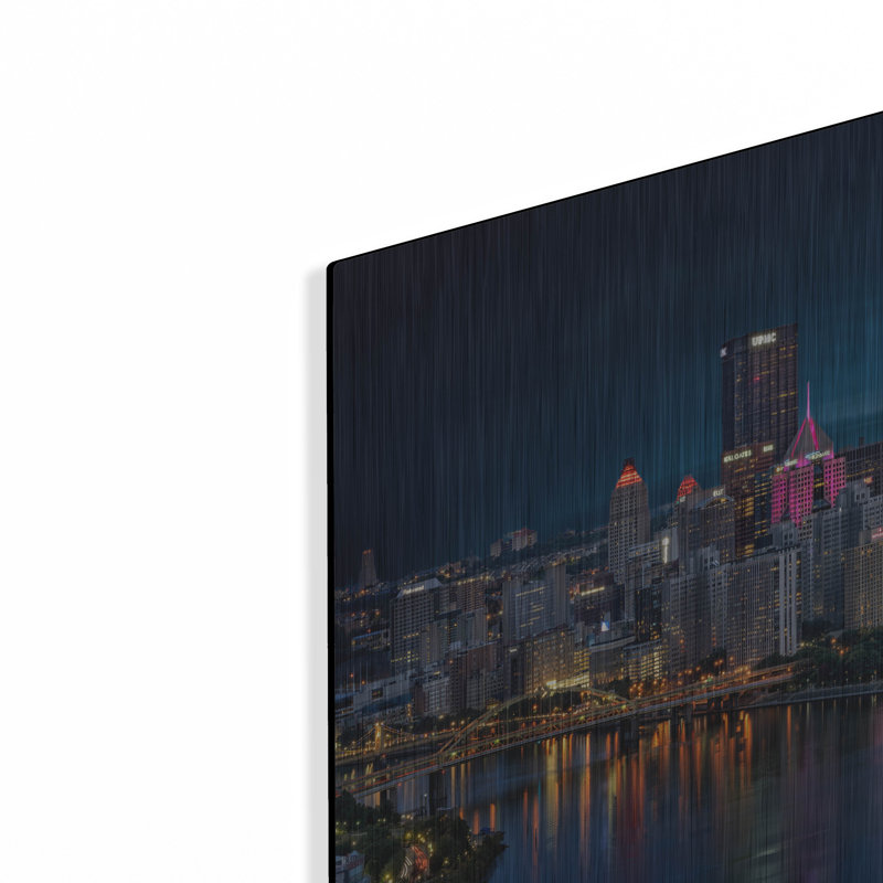 «Pittsburgh Twilight» par Rick Berk, H 12 po x l 16 po