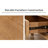 3-Drawer Nightstand with Charging Station