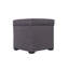 Repose-pieds carré avec rangement 19 po Tinley-1997623076