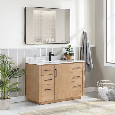 Meuble-lavabo simple 48 po Cloverfield