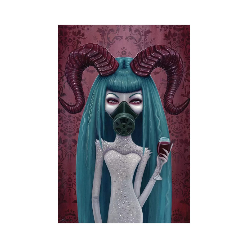 Rae by Megan Majewski - Wrapped Canvas Gallery-Wrapped Canvas Giclée, 30.48cm H x 20.32cm W