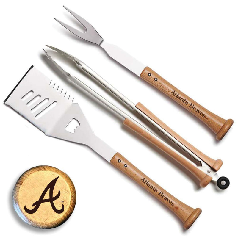 Ensemble d'outils de jeu Triple Play Combo, LBM Braves d'Atlanta