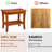 Antarious 20.1'' W Teak Shower Bench with Storage Shelf for Inside Shower Bathroom