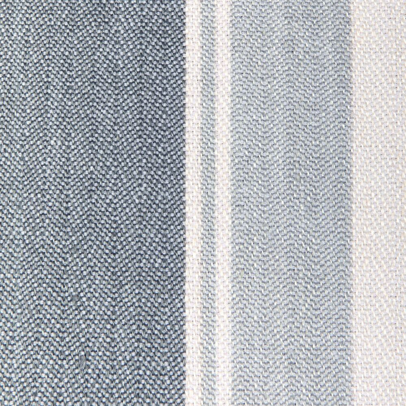 Natural Stripe Fabric, Sky