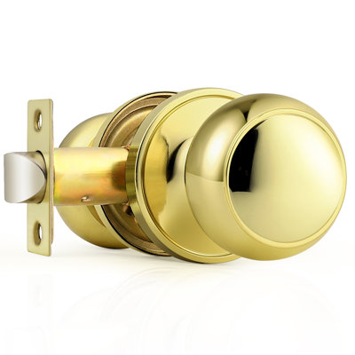 Privacy Door Knobs with Round Rosette