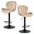 Swivel Adjustable Height Bar Stools, Leather Upholstered Counter Stools, Modern Pub Stool-246650744-267859241