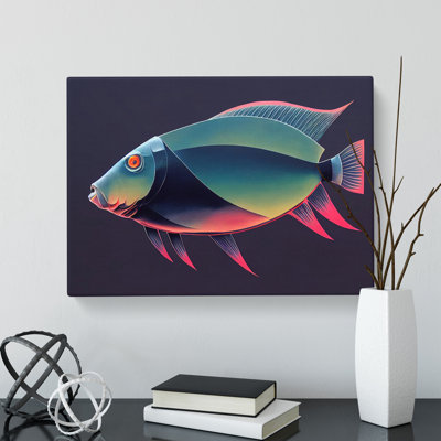 Pretty Fish - Wrapped Canvas