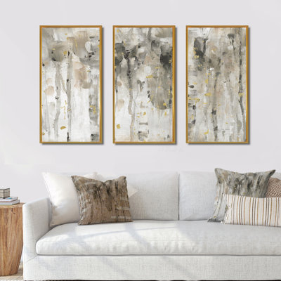 " The Modern Forest IV " by Designart 3 - Pieces