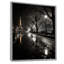 Parisian Moonlit Night I - Paris, reproduction d'art encadrée-100756808-99471189