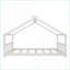 Structure de lit double pleine grandeur - Contreplaqué de pin - aucun sommier requis
