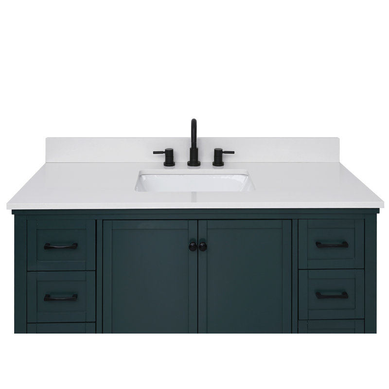 49'' W Single Vanity Top, Everest White