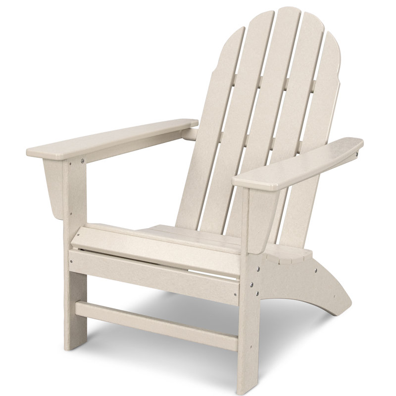 Chaise Adirondack Vineyard de POLYWOOD, Sable