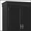 Armoire traditionnelle noire élégante-1340261479