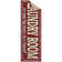 Non-Slip Rubberback Laundry Room Runner Rug, Red