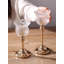 Bougeoir de table en verre 10,43 po H