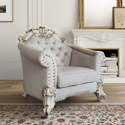 Fauteuil club touffeté l 40 po Shayaan