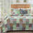 Greenland Home Fashions Jasmin Jade 3-Piece Queen Size Quilt Set 90x90 + 20x26 (2)-733193565